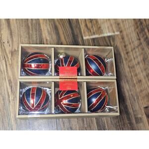 2 Boxes Marks & Spencer Home x TARGET Union Jack Britainia Ornaments NEW